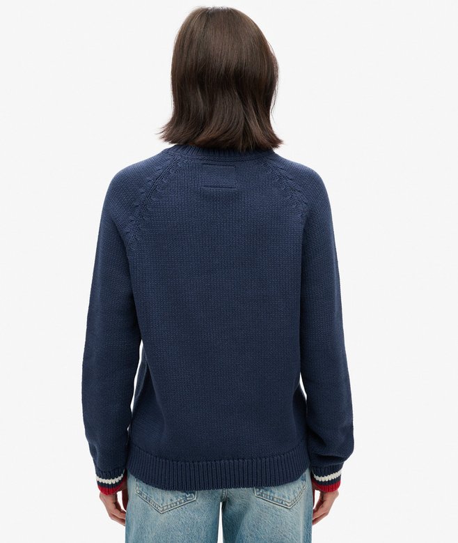 Superdry Americana Crew Knit Jumper