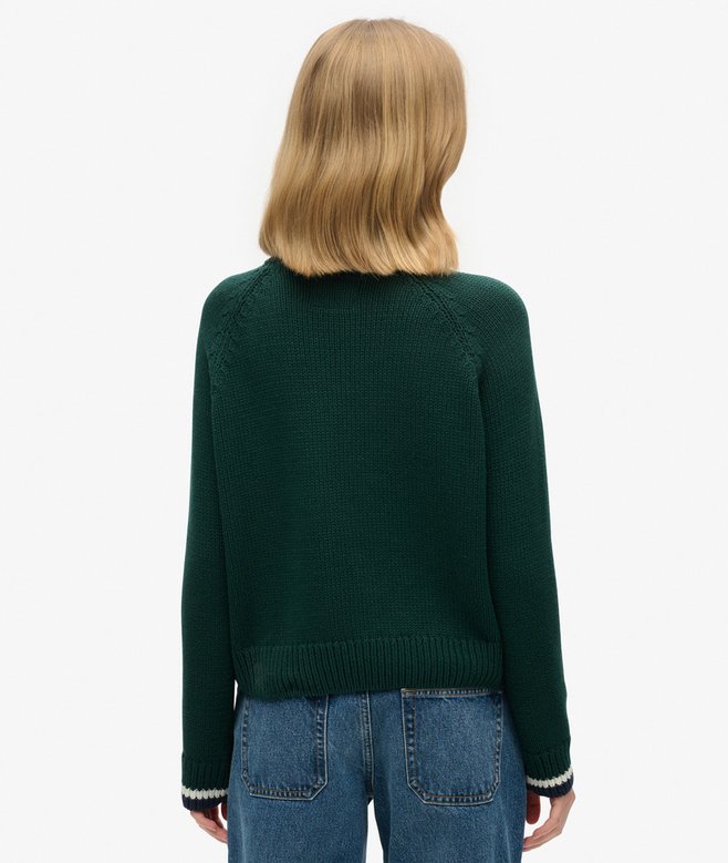 Superdry Americana Roll Neck Knit Jumper