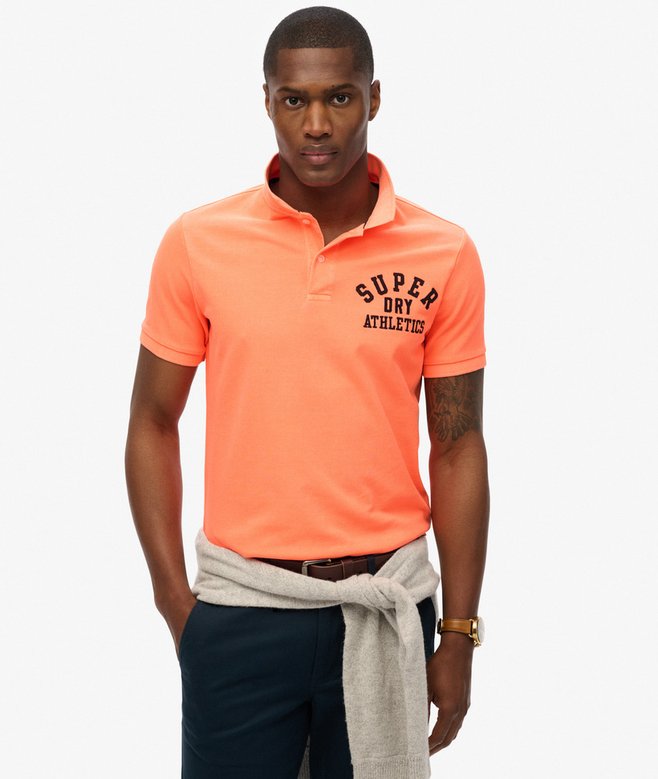 superdry Applique Classic Fit Polo