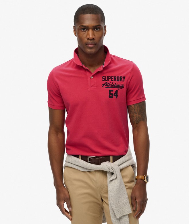 superdry Applique Classic Fit Polo