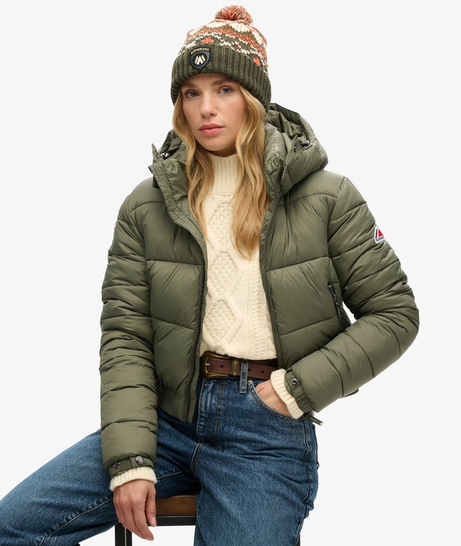 Superdry Apres Ski Knitted Beanie Hat