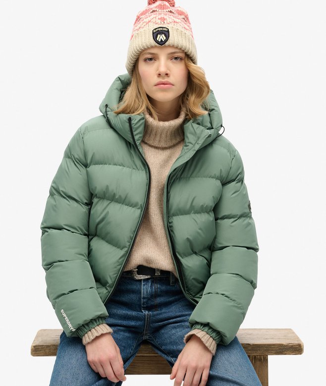 Superdry Apres Ski Knitted Beanie Hat