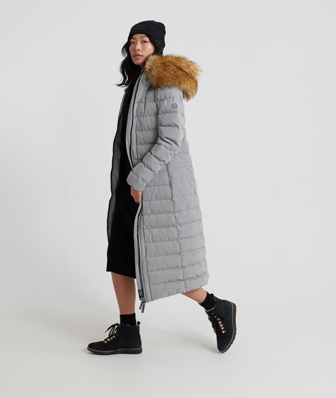 Superdry Arctic Long Puffer Coat