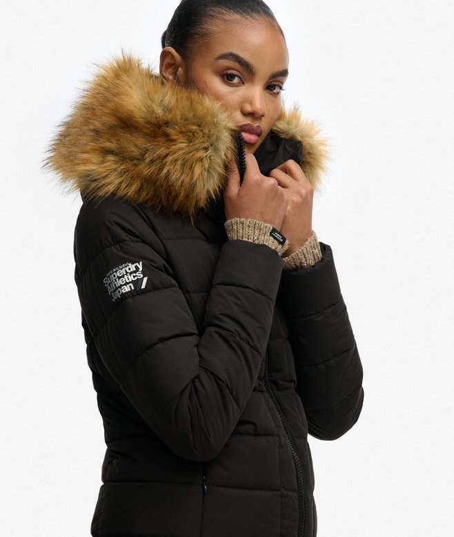 Superdry Arctic Longline Puffer Coat
