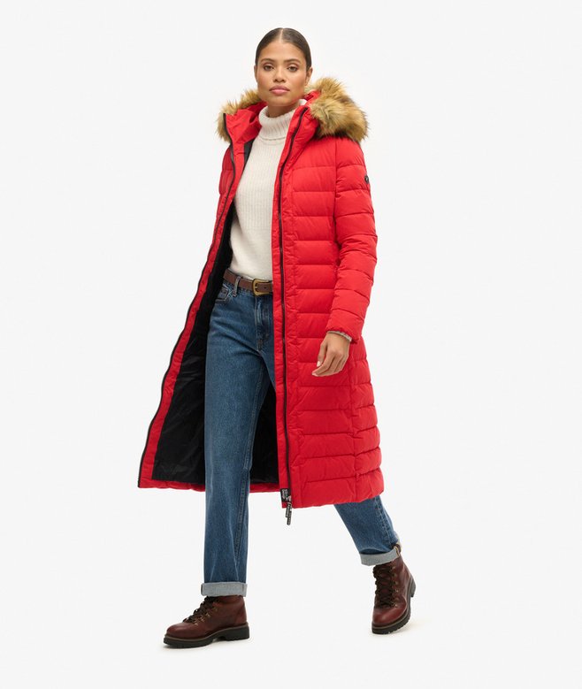 Superdry Arctic Longline Puffer Coat