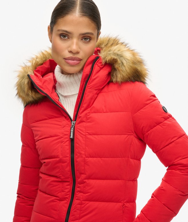 Superdry Arctic Longline Puffer Coat