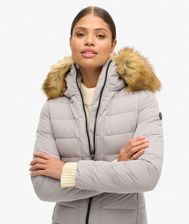 Superdry Arctic Longline Puffer Coat