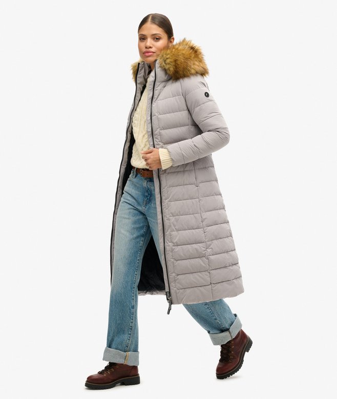 Superdry Arctic Longline Puffer Coat
