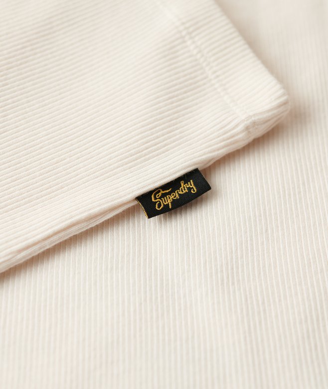 Superdry Athletic College Graphic Rib Cami Top