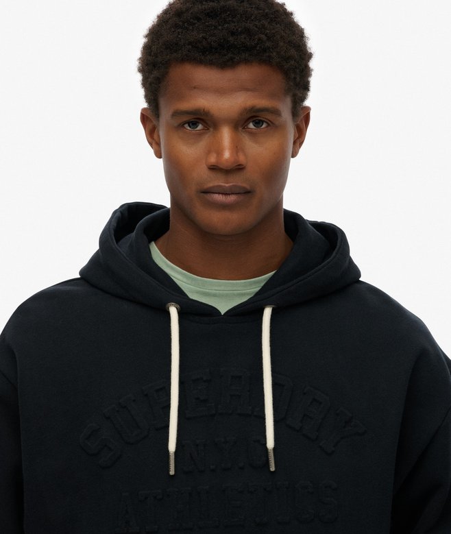 Superdry Athletic Embossed Oversized Hoodie