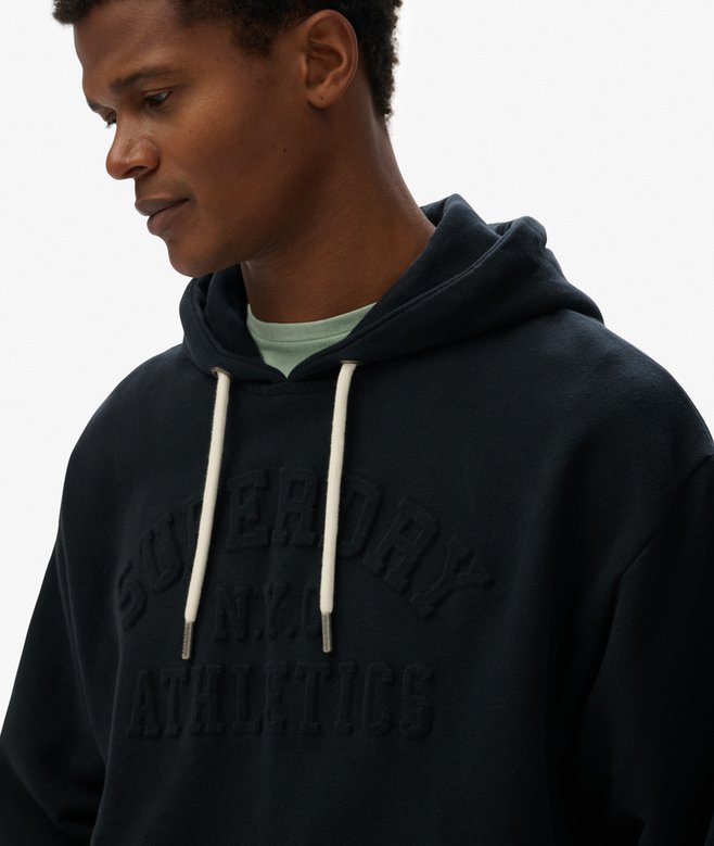 superdry Athletic Embossed Oversized Hoodie