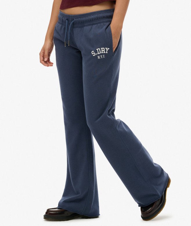 Superdry Athletic Embroidered Flare Joggers