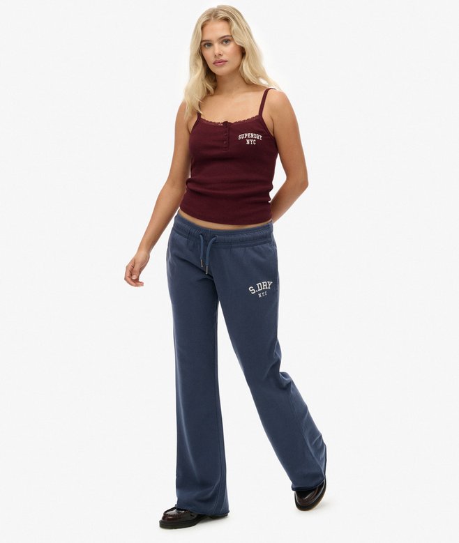 Superdry Athletic Embroidered Flare Joggers