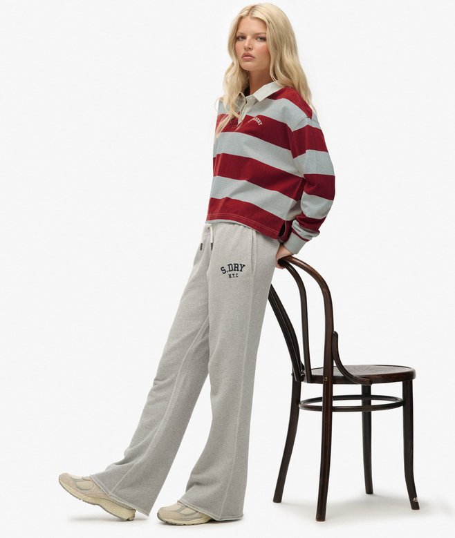 Superdry Athletic Embroidered Flare Joggers