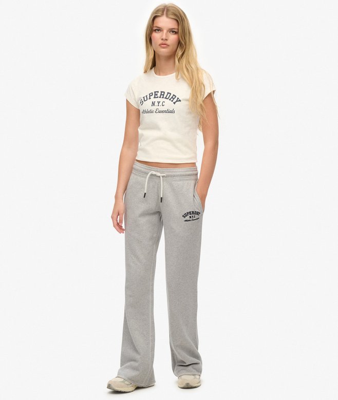 Superdry Athletic Embroidered Flare Joggers