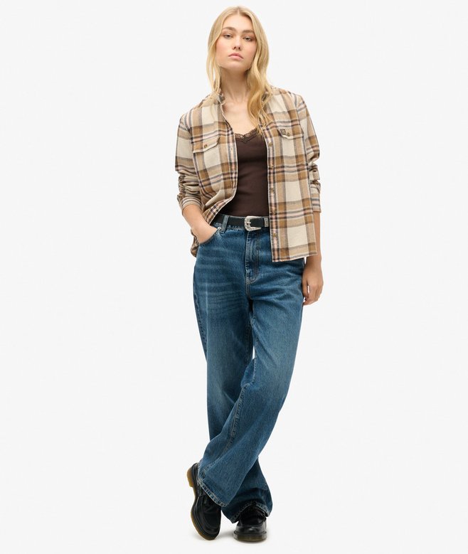 Superdry Athletic Essential Lace Trim Cami Top