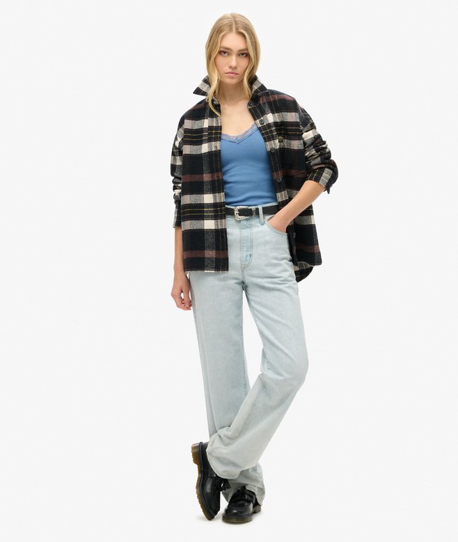 Superdry Athletic Essential Lace Trim Cami Top