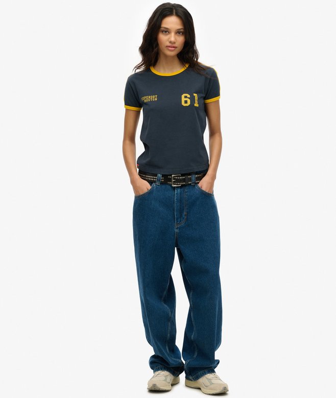 Superdry Athletic Essential Stripe T-Shirt