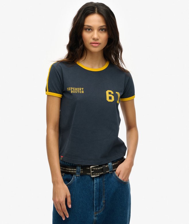 superdry Athletic Essential Stripe T-Shirt