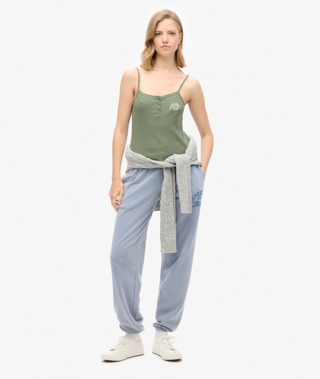 Superdry Athletic Essentials Button Down Cami Top