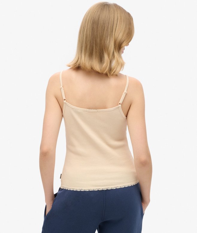 Superdry Athletic Essentials Button Down Cami Top