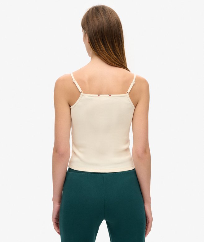 Superdry Athletic Essentials Graphic Button Cami
