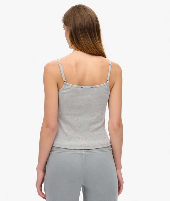 Superdry Athletic Essentials Graphic Button Cami