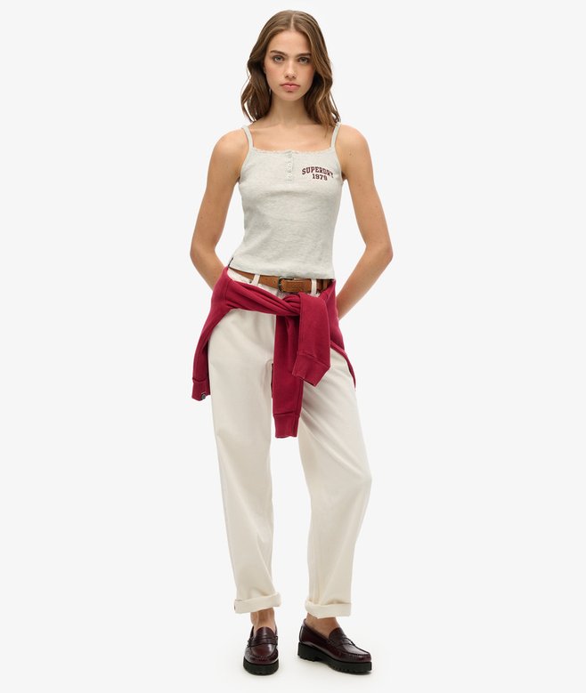 Superdry Athletic Essentials Graphic Button Cami