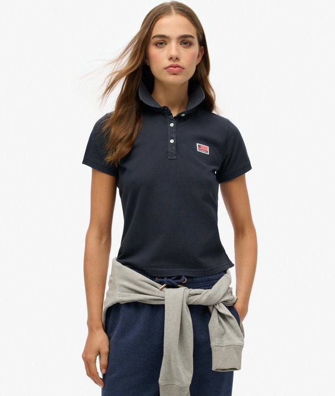 superdry Athletic Essentials Graphic Polo Shirt