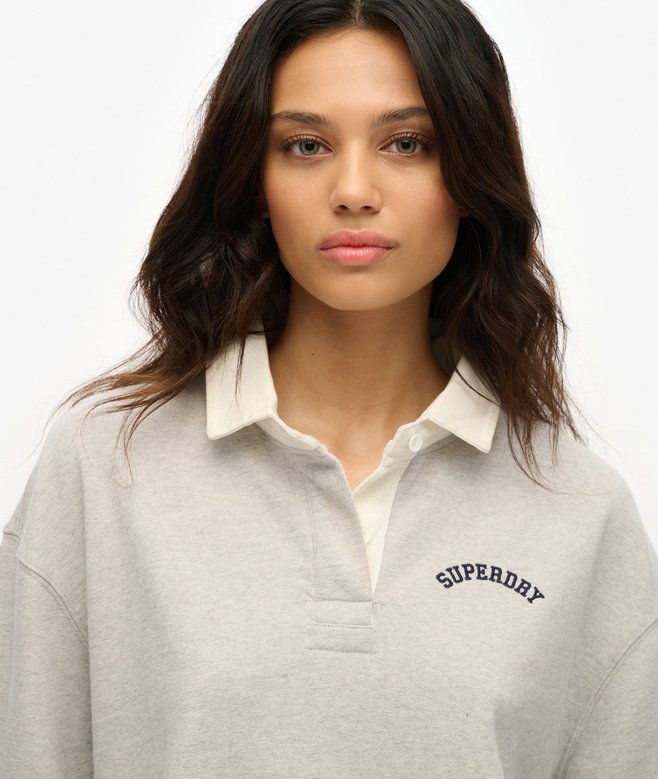 Superdry Athletic Essentials Graphic Rugby Shirt