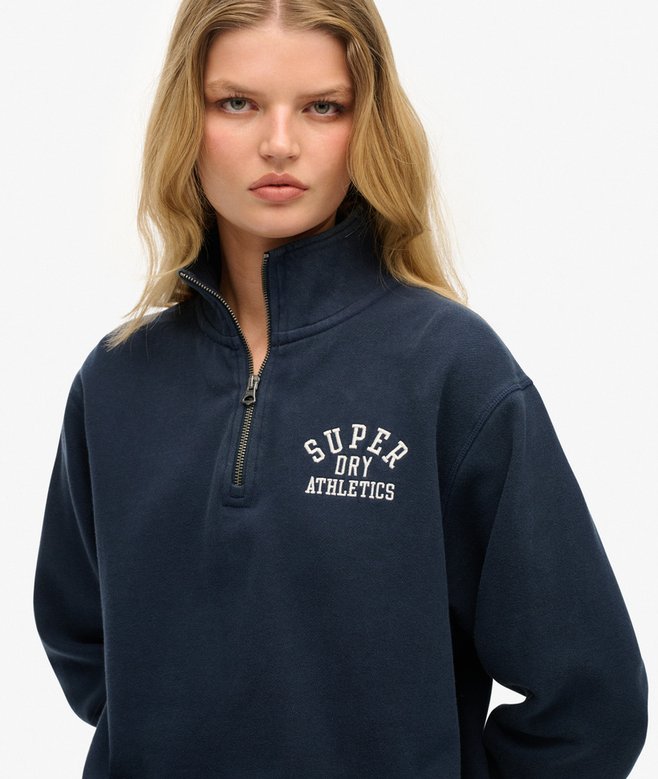 Superdry Athletic Essentials Half Zip Jumper