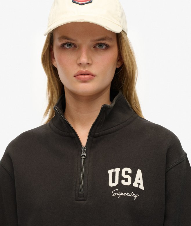 Superdry Athletic Essentials Half Zip Jumper