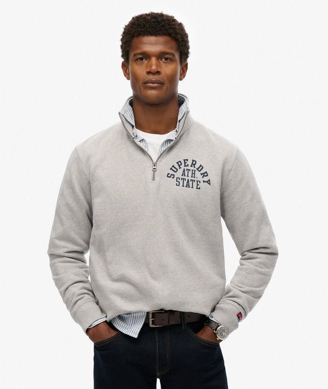 superdry Athletic Essentials Half Zip Sweatshirt