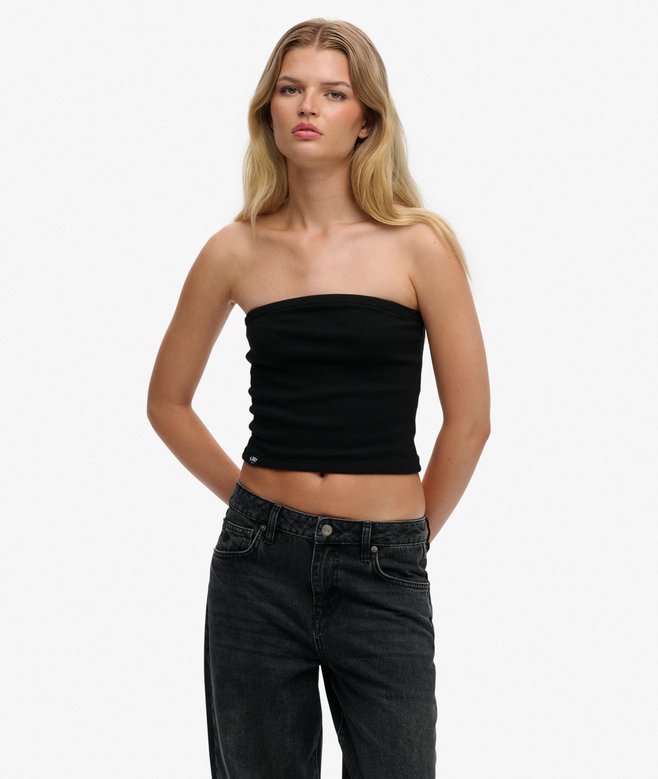 Superdry Athletic Essentials Jersey Bandeau Top