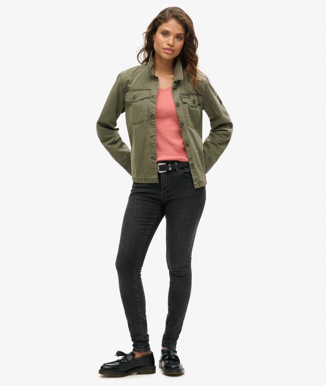 Superdry Athletic Essentials Lace Trim Vest Top