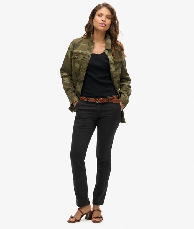 Superdry Athletic Essentials Lace Trim Vest Top