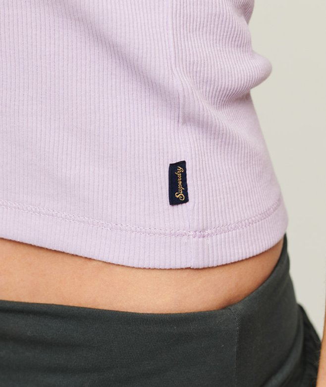 Superdry Athletic Essentials Lace Trim Vest Top