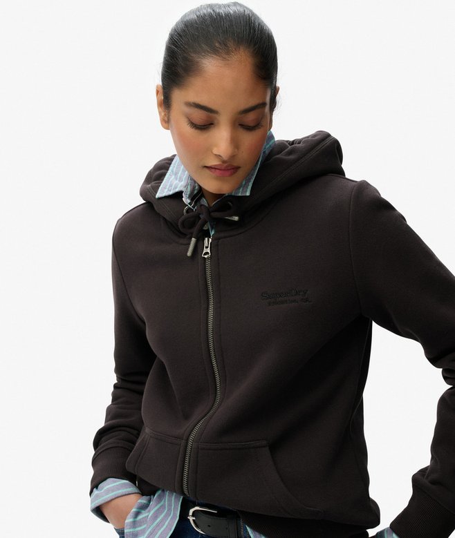 Superdry Athletic Essentials Logo Zip Hoodie