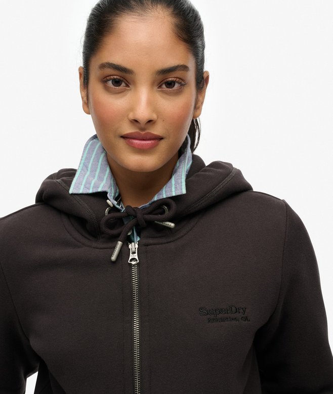 Superdry Athletic Essentials Logo Zip Hoodie