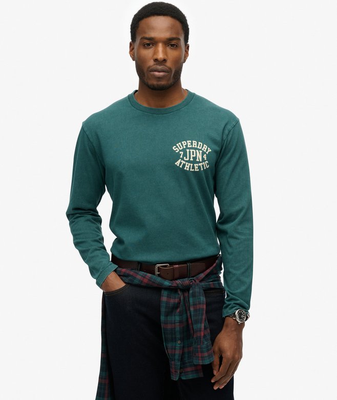 superdry Athletic Essentials Long Sleeve Top