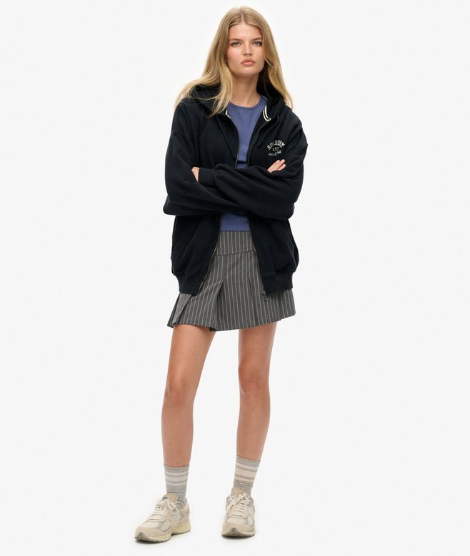 Superdry Athletic Essentials Oversized Zip Hoodie