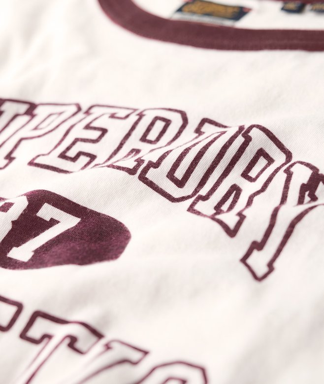 Superdry Athletic Essentials Ringer Fitted T-Shirt