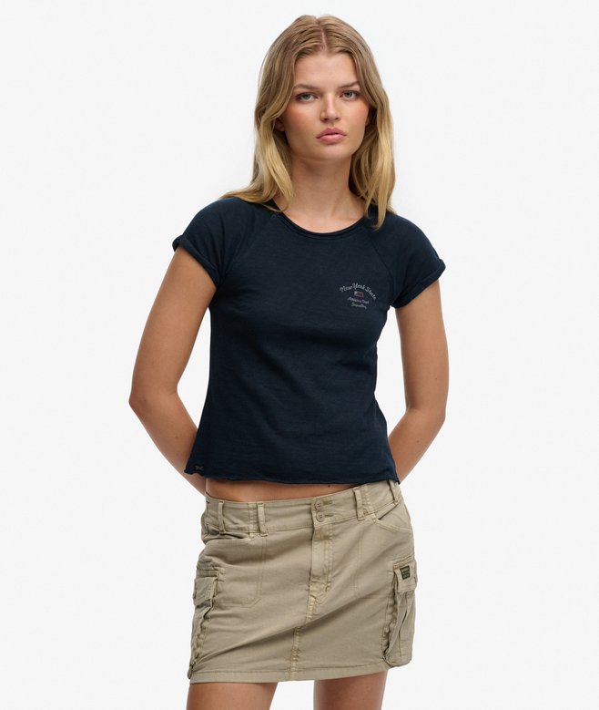 Superdry Athletic Essentials Slub Graphic T-Shirt