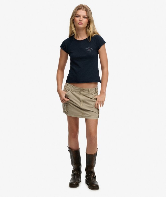 Superdry Athletic Essentials Slub Graphic T-Shirt