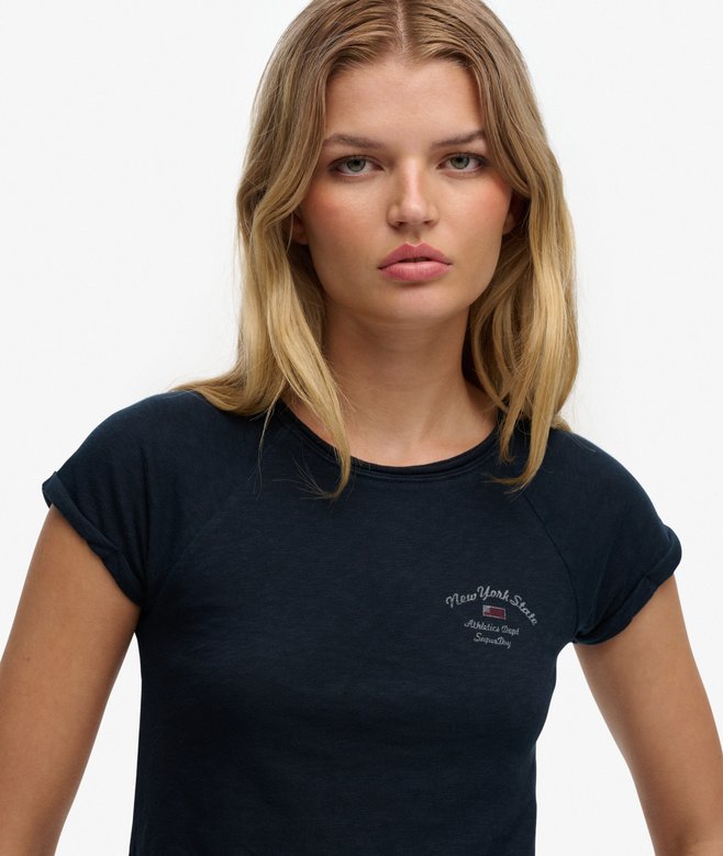 Superdry Athletic Essentials Slub Graphic T-Shirt