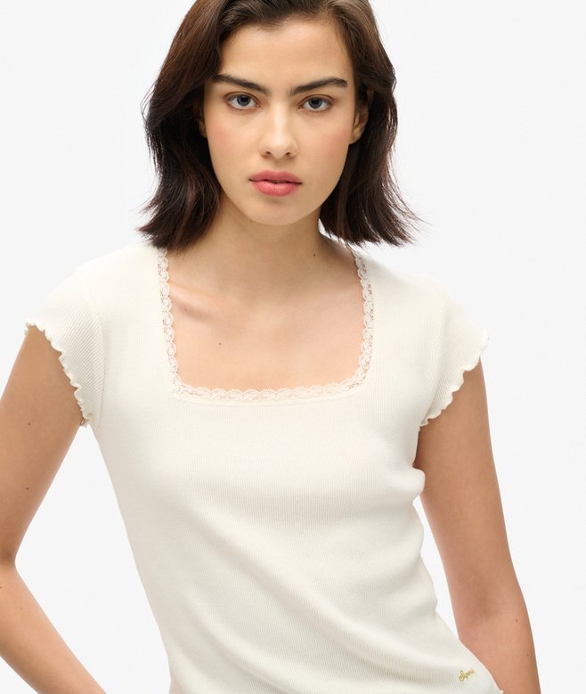 Superdry Athletic Essentials Square Neck Top