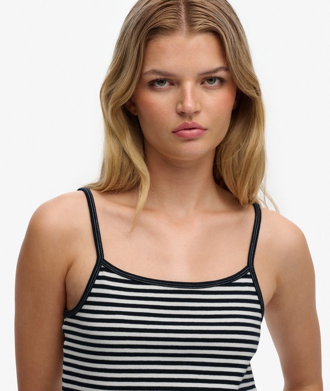 Superdry Athletic Essentials Stripe Cami Top