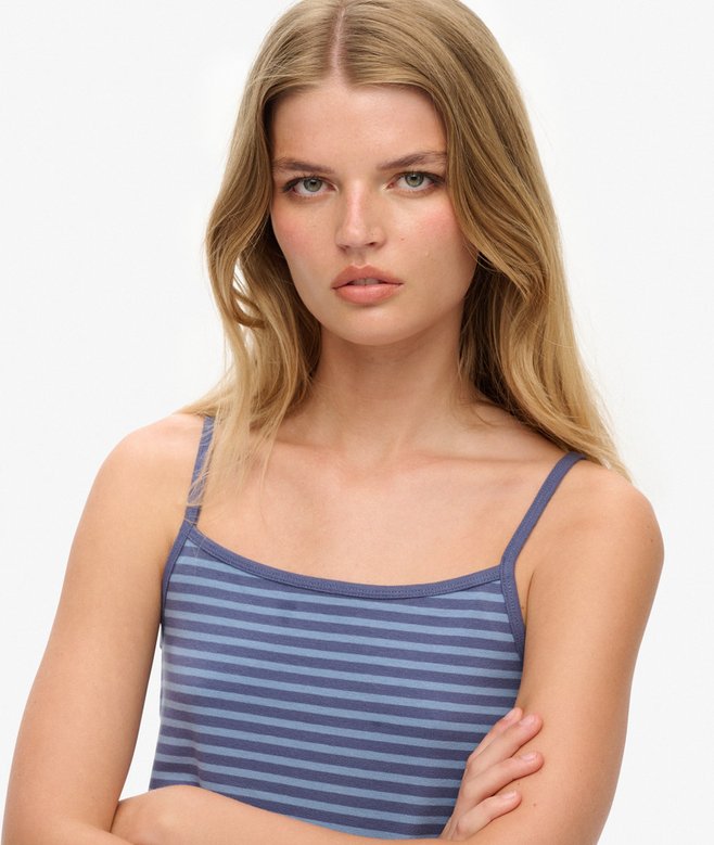 Superdry Athletic Essentials Stripe Cami Top