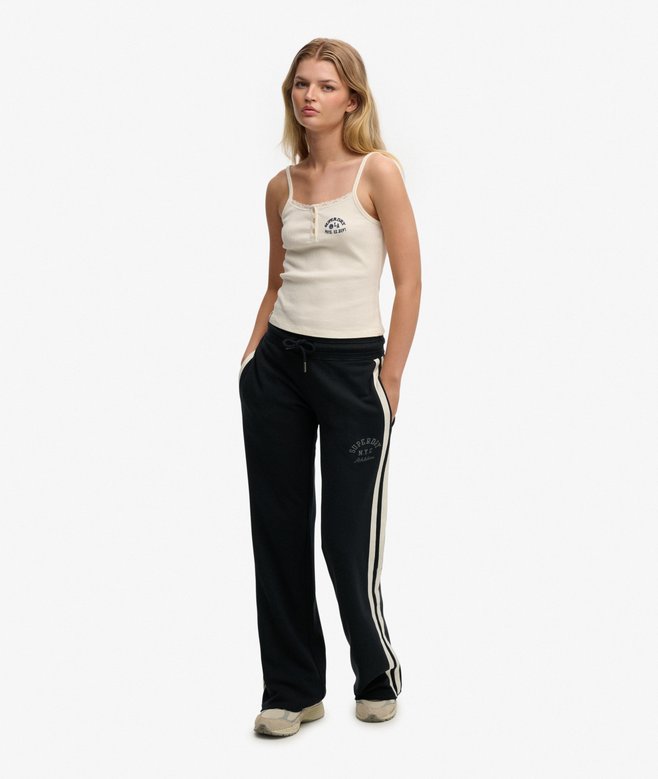 Superdry Athletic Essentials Stripe Flare Joggers