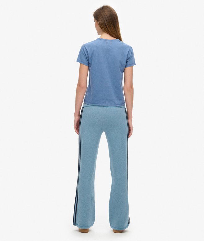 Superdry Athletic Essentials Stripe Flare Joggers